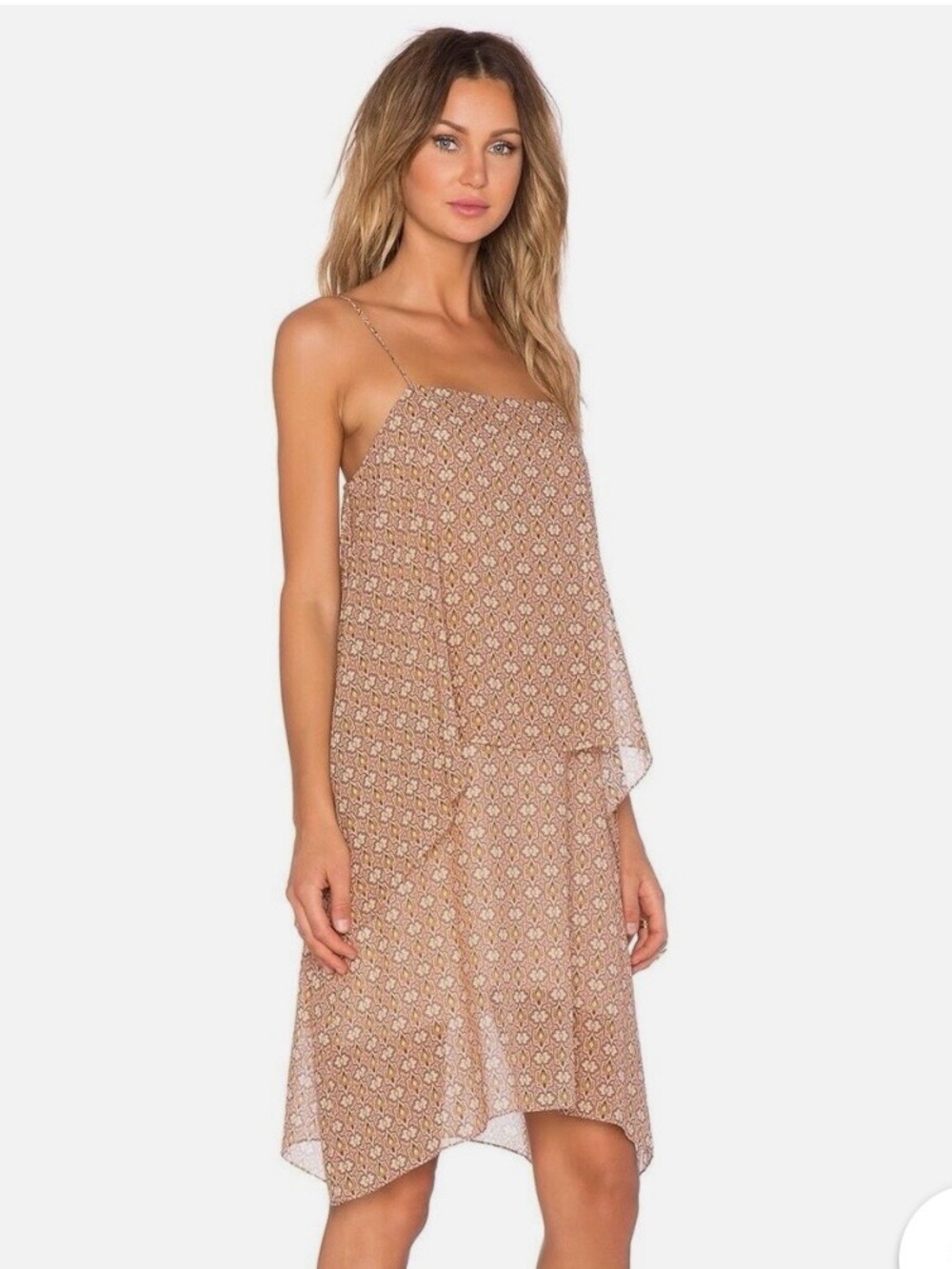 Theory 100% Silk Dafeon Foulard Dress Sz S